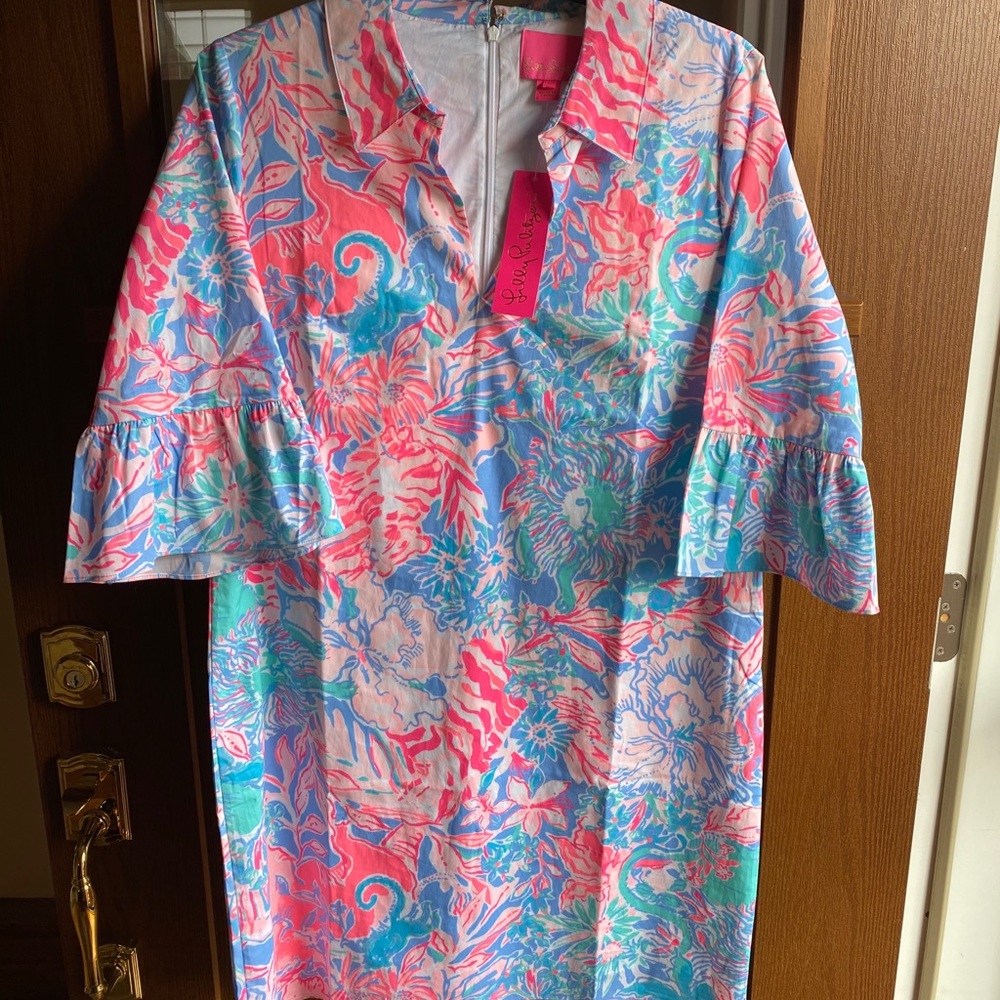 Lilly Pulitzer ginger stretch dress Sz 12